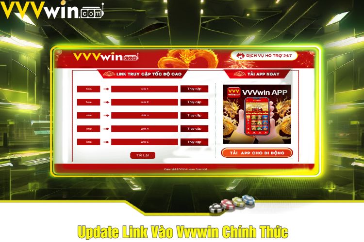 Update Link Vào Vvvwin Chính Thức